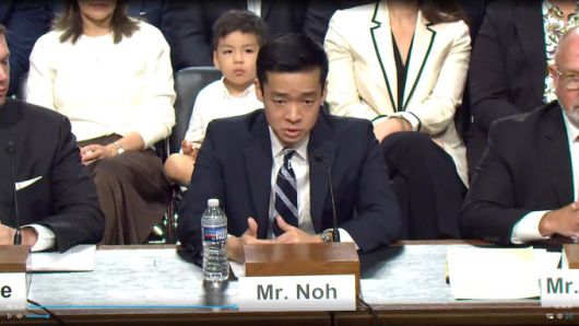 존 노 미 국방부 인도태평양 담당 차관보 지명자 [사진=상원 군사위 제공]