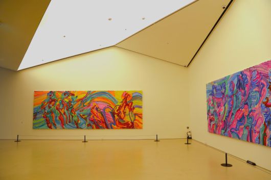 [서울=뉴스핌] 최문선 기자 = 오아르 미술관 2층 전시관. [사진=한국관광공사] 2025.10.28 moonddo00@newspim.com