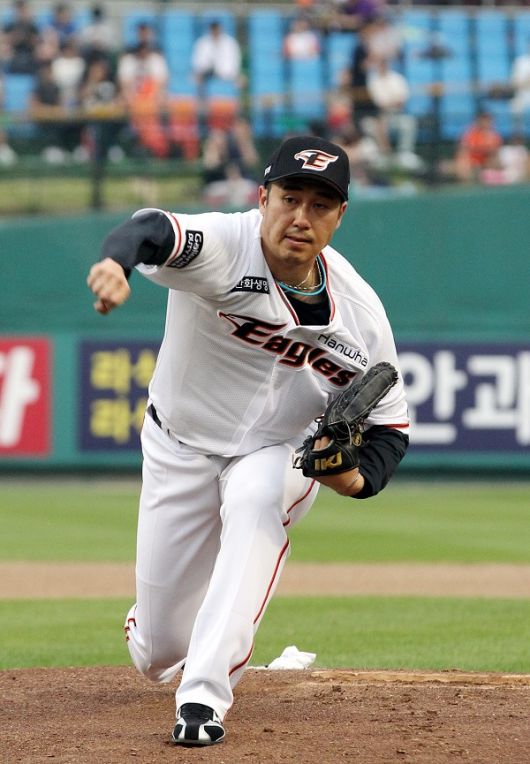 한화 투수 장민재. [사진 = 한화]