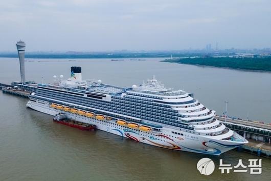 중국의 크루즈선인 아도라 매직시티호 [신화사=뉴스핌 특약]