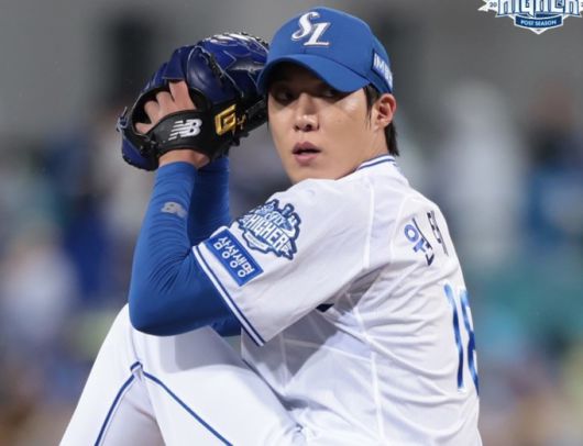 원태인. [사진=삼성 라이온스]