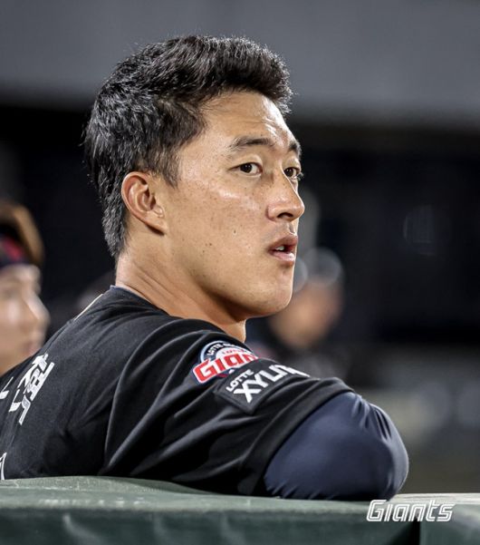 [서울=뉴스핌] 손지호 기자 = 프로야구 롯데 자이언츠 노진혁. [사진=롯데 자이언츠] 2025.08.06 thswlgh50@newspim.com