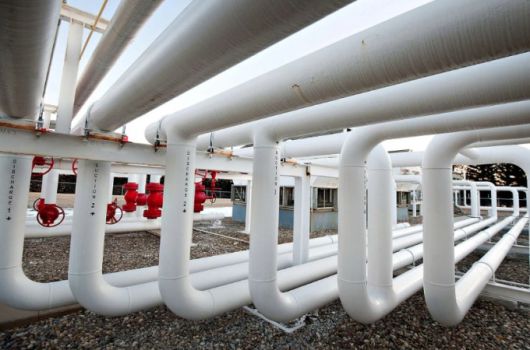 천연가스 파이프라인 시설 [사진=블룸버그통신]