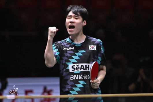 장우진. [사진=대한탁구협회]