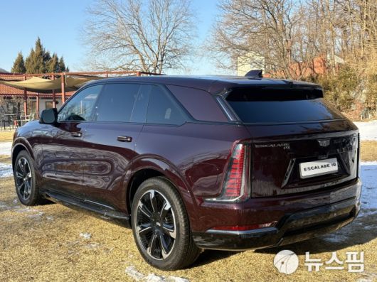 캐딜락 에스컬레이드 IQ. [사진=이찬우 기자]