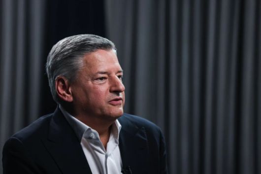 넷플릭스의 테드 서랜도스 사장 겸 공동 최고경영자 [사진=블룸버그통신]