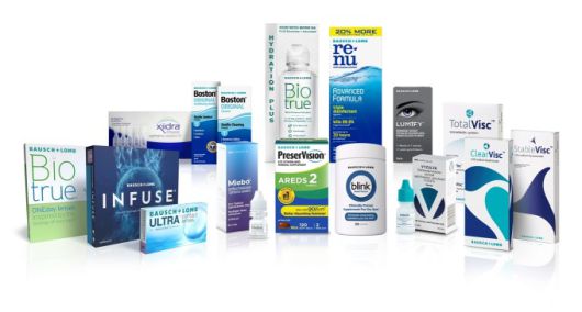 바슈롬 제품 라인 [사진=업체 제공]