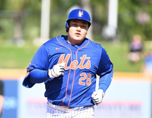 뉴욕 메츠 시절 최지만. [사진=뉴욕 메츠]