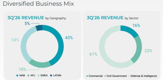 플래닛 랩스의 다각화된 지역별·산업별 사업 구성 [자료 = 업체 홈페이지]