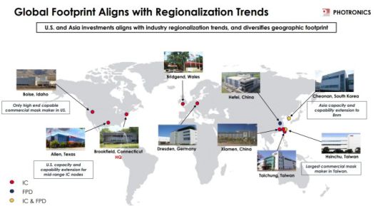 지역화 추세와 맞물린 포트로닉스의 다각화된 지리적 입지 [자료 = 포트로닉스]