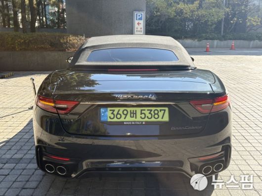 마세라티 그란카브리오 트로페오. [사진=이찬우 기자]