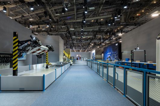 CES 2026 현대차그룹 전시관 전경. [사진=현대차그룹]