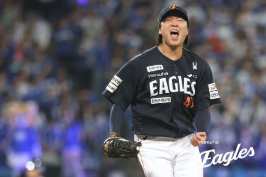 한화의 불펜 투수 김범수. [사진 = 한화]