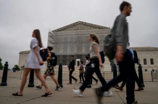 미국 워싱턴DC에 있는 연방 대법원 건물 [사진=블룸버그통신]