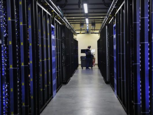 데이터센터 내부 시설 [사진=블룸버그통신]