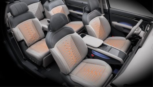 현대트랜시스 저전력 카본열선시트. [사진=현대트랜시스]