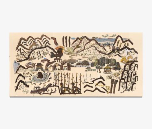 [서울=뉴스핌]이영란 미술전문기자=박방영 본향의도. [사진=갤러리현대]  2026.01.15 art29@newspim.com