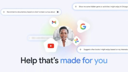 구글 제미나이의 '펄스널 인텔리전스' 소개 화면 [사진=구글, 블룸버그통신]