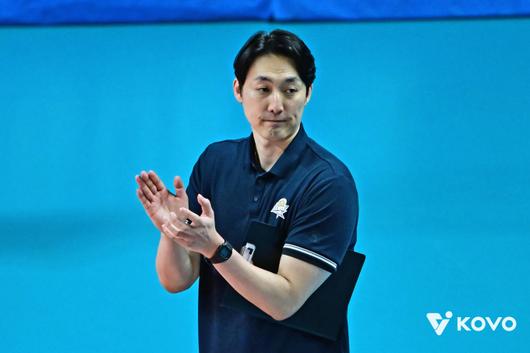 하현용 KB손해보험 감독대행. [사진=KOVO]