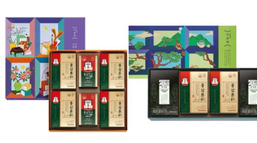 [사진2] (왼쪽부터) 다보록 진심편 믿음, 다보록 여유 만(滿)편. [사진=KGC인삼공사 제공]