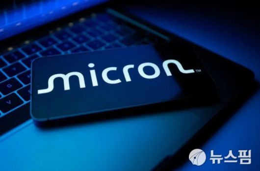 마이크론 로고 일러스트레이션 [사진 = 로이터 뉴스핌]