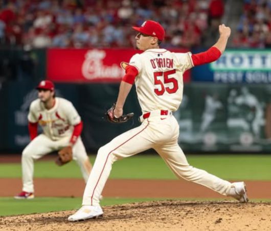 WBC 한국 대표팀 합류가 유력한 세인트루이스의 오브라이언. [사진 = 오브라이언 SNS]