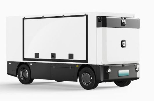 [사진 = 미니아이 공식 홈페이지] 중국 스마트 드라이빙 및 스마트 콕핏 솔루션 제공업체 우가창신(佑駕創新∙MINIEYE 2431.HK)이 런칭한 무인 물류 브랜드 '샤오주 무인차(小竹無人車)'의 T8 모델.