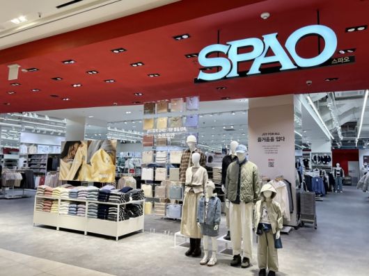 스파오 스타필드 고양점 전경. [사진=이랜드월드 제공]