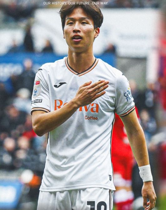 [서울=뉴스핌] 박상욱 기자 = 엄지성. [사진=스완지 시티 FC] 2026.01.12 psoq1337@newspim.com