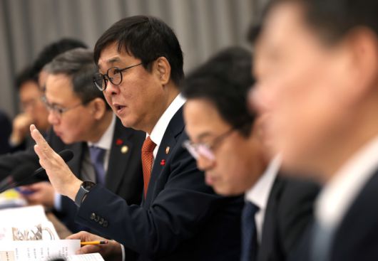 최휘영 문화체육관광부 장관이 16일 서울 종로구 국립현대미술관 서울관 대회의실에서 열린 문체부 소속·공공기관 3차 업무보고에서 발언을 하고 있다. [사진=문체부]