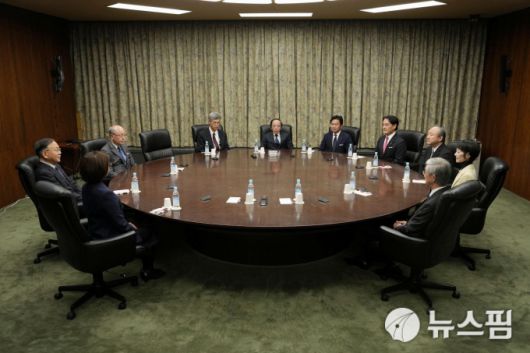 BOJ 금융정책결정회의 모습 [사진=로이터 뉴스핌]