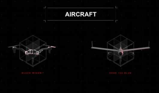 블랙 위도우와 엣지 130 블루 [사진=레드 캣 홈페이지]