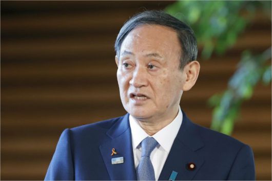 스가 요시히데 일본 총리(사진=연합뉴스)