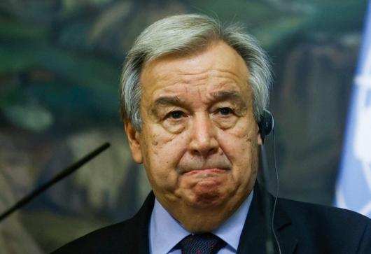 구테흐스 유엔 사무총장. 연합뉴스