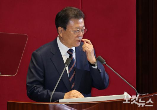 문재인 대통령. 박종민 기자