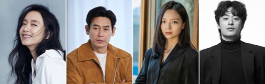 (사진 왼쪽부터) 배우 전도연, 설경구, 이솜, 구교환. 각 소속사 제공