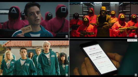 미국 인기 예능 프로그램 '새터데이 나이트 라이브'(SNL)의 넷플릭스 드라마 '오징어 게임' 패러디 영상. SNL 유튜브 캡처