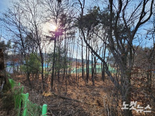 실버타운 사업 부지. 이준석 기자