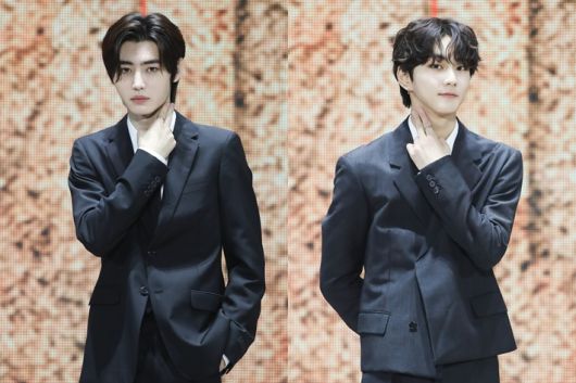 왼쪽부터 엔하이픈 성훈, 정원. 빌리프랩 제공