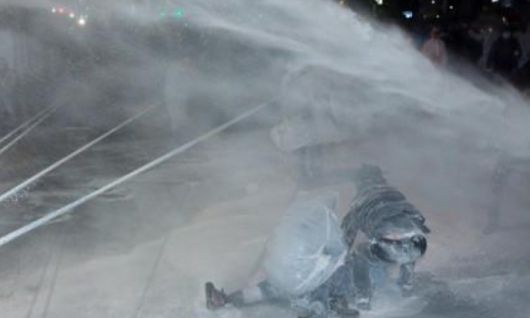 2015년 11월14일 집회 중 쓰러진 고(故) 백남기씨. 연합뉴스