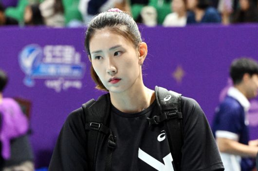 흥국생명 김수지. 한국배구연맹