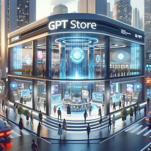 이미지 생성형 AI 챗봇 '달리(DALL·E)'가 만든 GPT스토어 이미지.