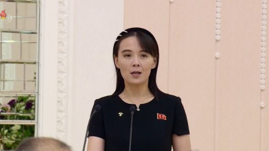 북한 김여정 부부장. 연합뉴스