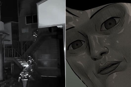 작품을 연출한 김성민 감독은 4년간 소방관들과 동행하며 이들의 치열한 구조 활동과 그 과정에서 겪는 내면적 고통을 조명했다. 티빙 제공