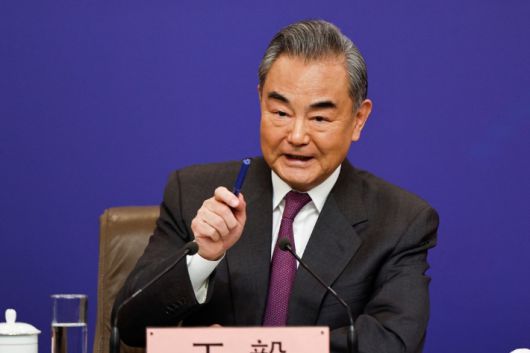 왕이 중국 공산당 중앙외사판공실 주임 겸 외교부장. 연합뉴스