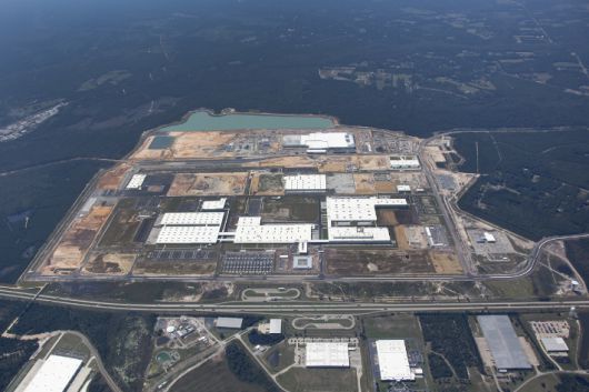 현대차그룹의 미국 조지아주 전기차 공장 전경. 무역보험공사 제공