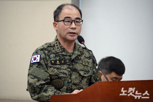 지난 2월 4일 서울 여의도 국회에서 열린 '윤석열 정부의 비상계엄 선포를 통한 내란 혐의 진상규명 국정조사 특별위원회' 청문회에 곽종근 전 육군 특수전사령관이 출석해 의원 질의에 답변을 하고 있다. 윤창원 기자