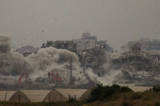 이스라엘군의 폭격으로 황폐화된 가자지구. 연합뉴스