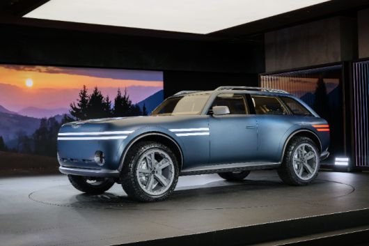 '제네시스 하우스 뉴욕'에서 공개된 '엑스 그란 이퀘이터 콘셉트'. 제네시스 제공