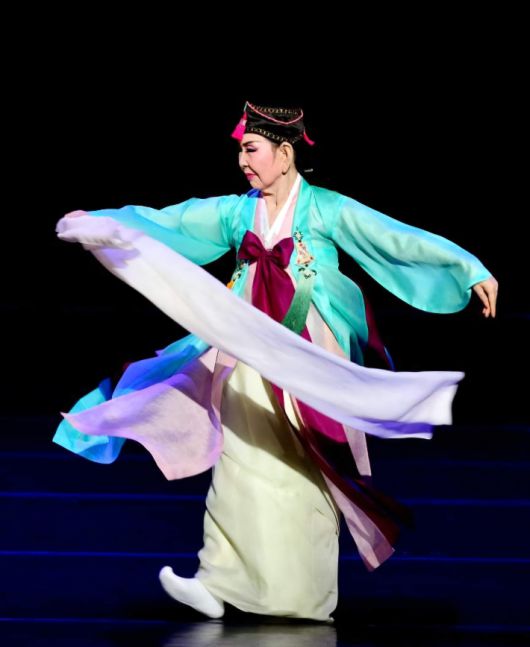 수당(秀堂) 정명숙 선생의 생전 공연 모습. 수당 정명숙 추모공연 추진위원회 제공